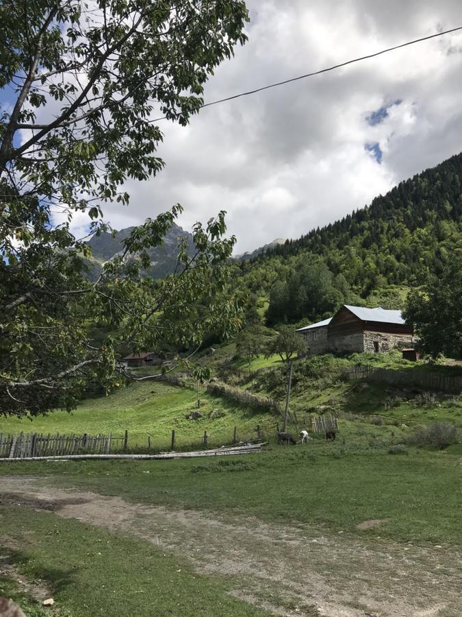 Givi Kakhiani'S Guesthouse Zhabeshi Exterior foto